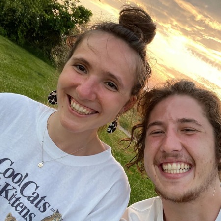 Clyde Mulroney with his girlfriend Madeleine Faubert